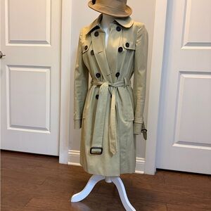 J. Crew Classic Tan Trench Coat